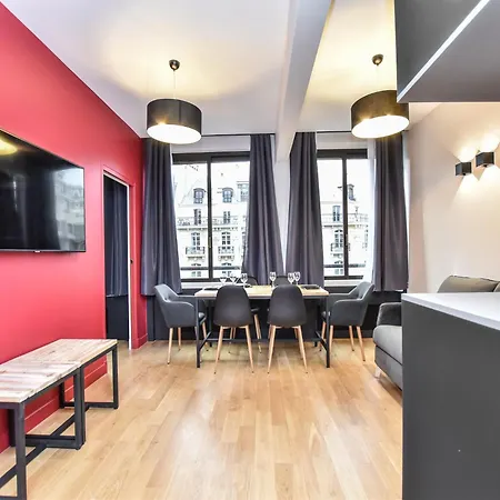 Authentic - 2br 6p - Palais Garnier Apartman